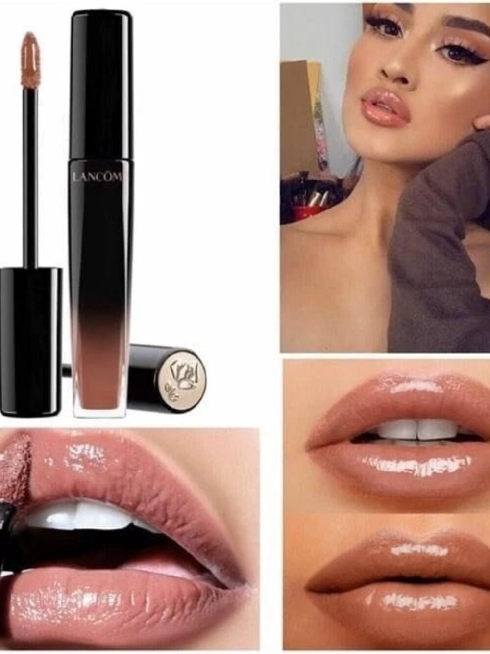 Lancome l'absolu Longwear Lip Lacquer~274 Beige Sensation~Full Size~New In Box